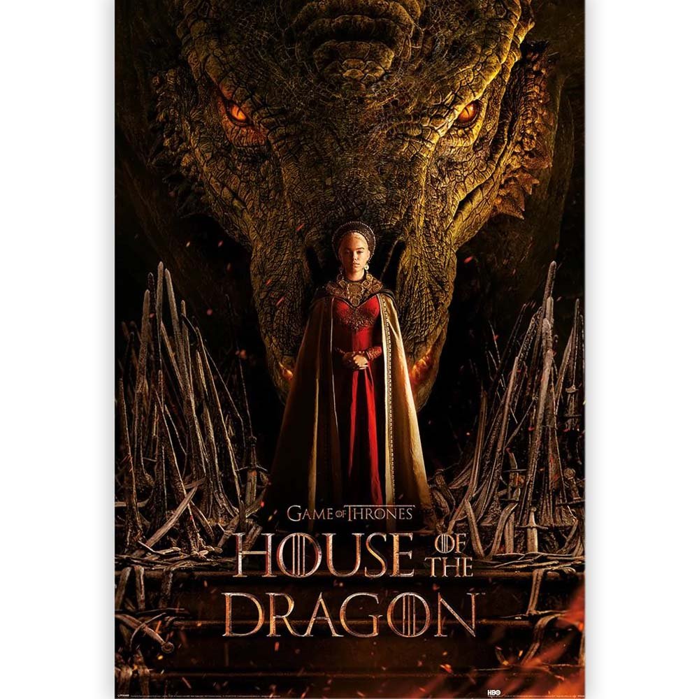 HOUSE OF THE DRAGON ハウスオブザドラゴン - Dragon Throne / ポスター - PGS